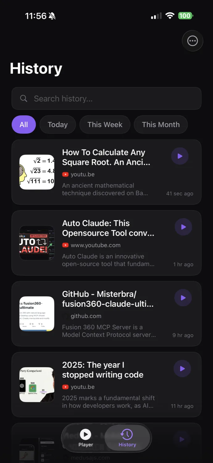 Gist App Screenshot 2