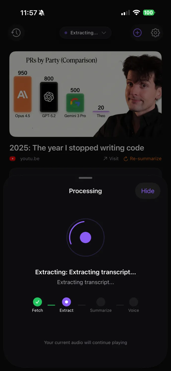Gist App Screenshot 4